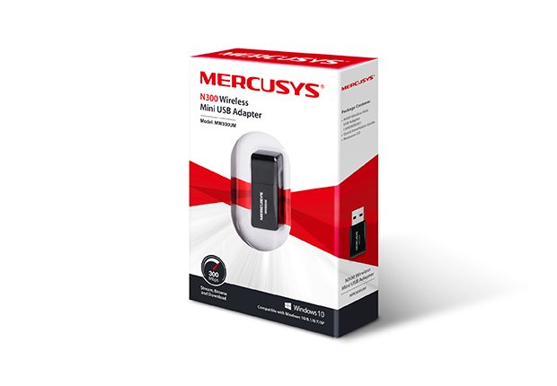 Mercusys Wireless N USB MW300UM