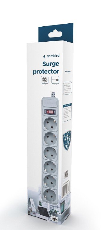 Gembird Power Cube Surge Protector 3m