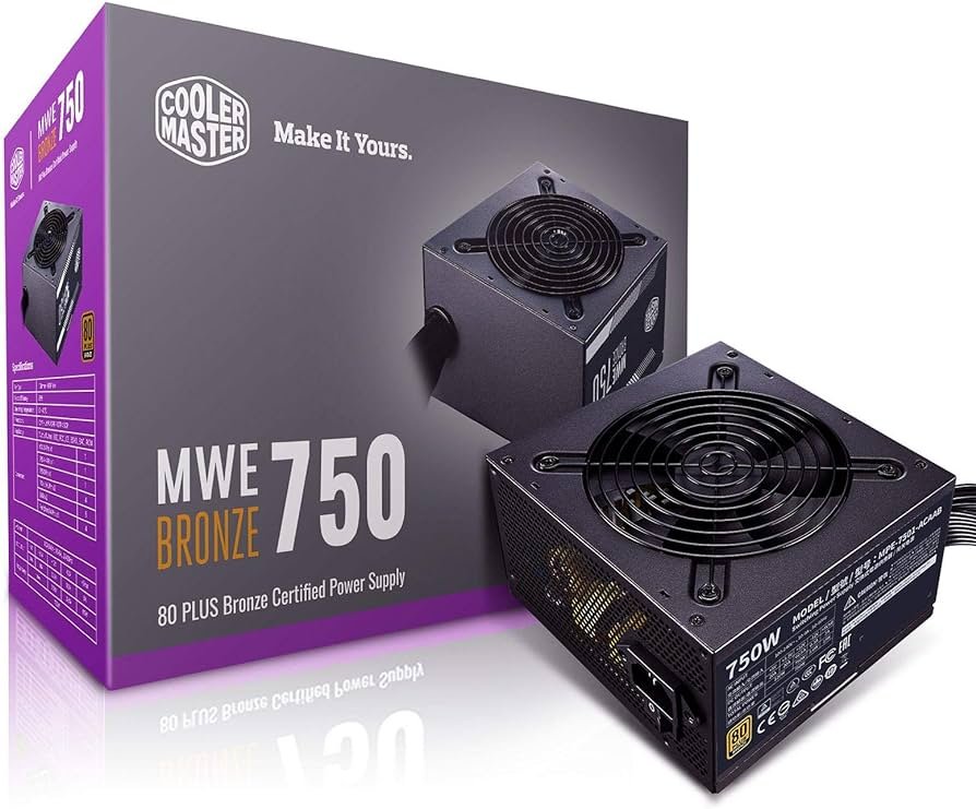 PSU Coler Master MWE Bronze 750w