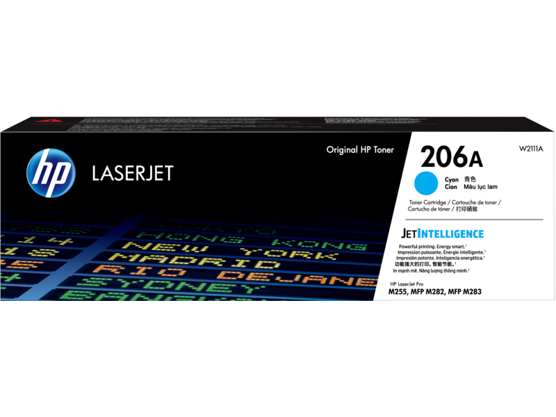 Toner HP MFPM282/M283/W2211 CYAN