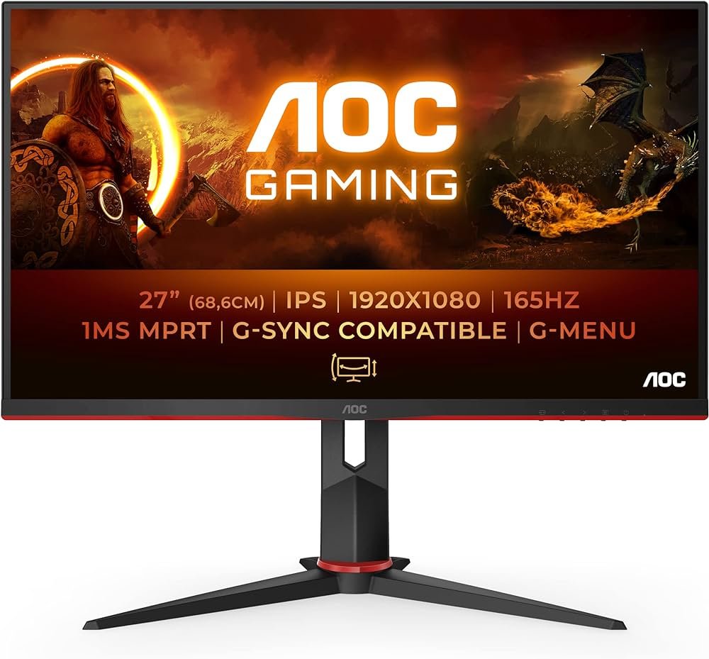 Gaming Monitor AOC 27" 27G2SPAE/BK