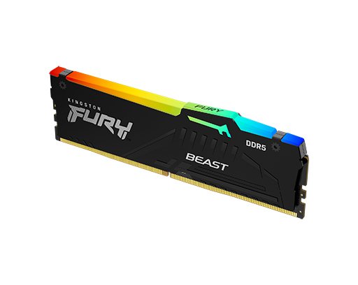 RAM 16GB DIMM DDR5 5600MHz Kingston Fury Beast CL36 EXPO