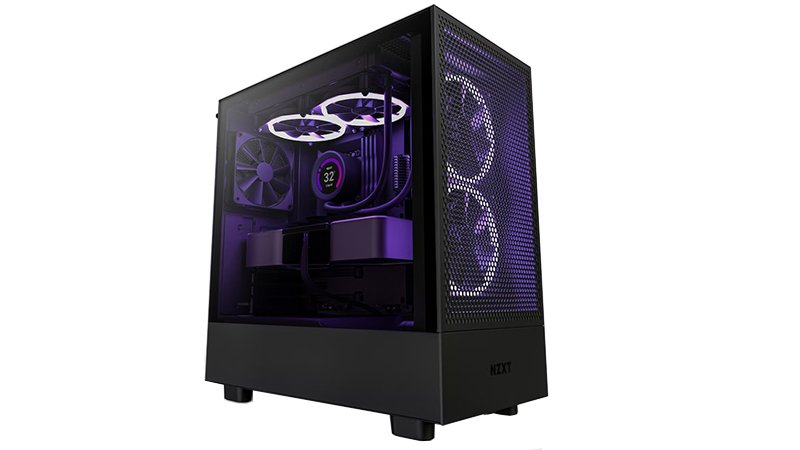 ATX Mid Tower NZXT H5 Flow Black