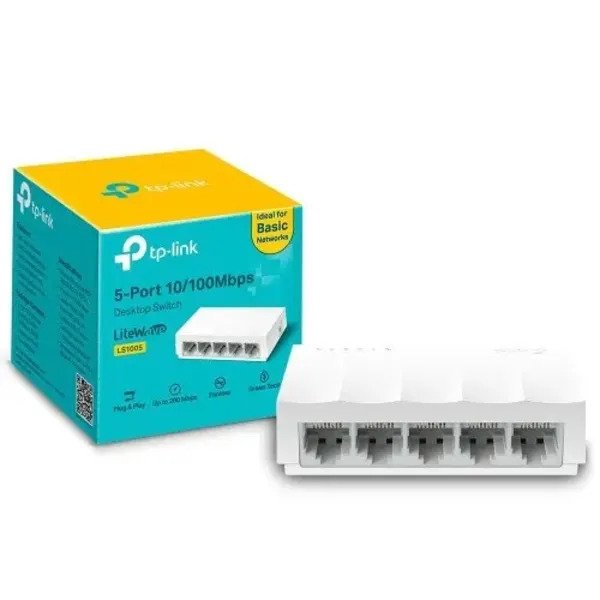 Switch 5 port Tp-Link 10/100Mbps LS1005