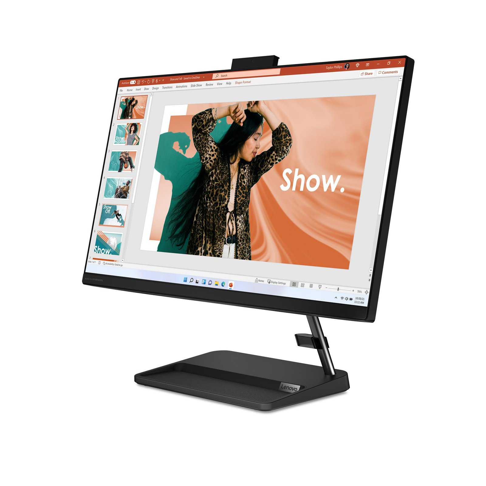 AIO Lenovo24" core i5 gen8 16/256