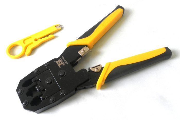 Modular Plug Crimping Tool