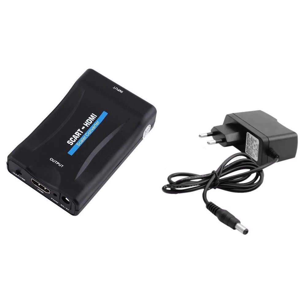 Scart to HDMI 5v 2A
