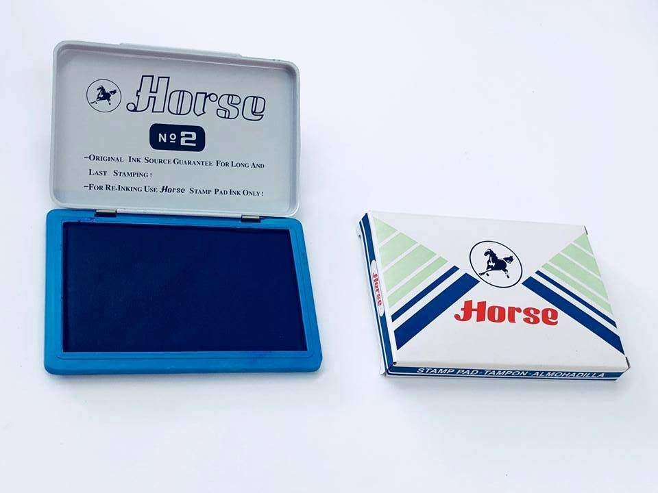 Jastuk 2 Horse Blue