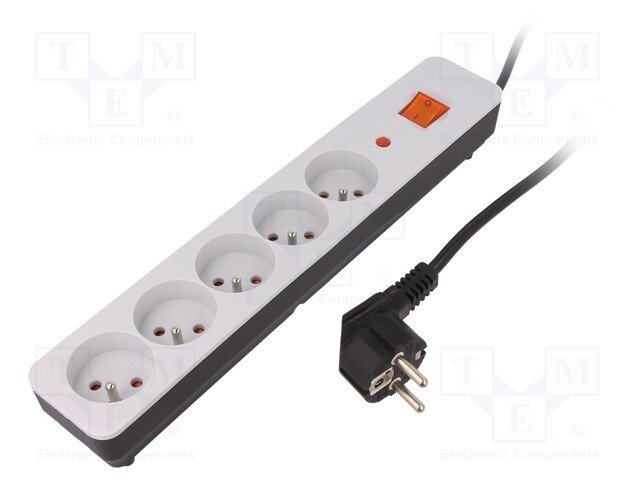 Power Strip Alfa 1.4m X5