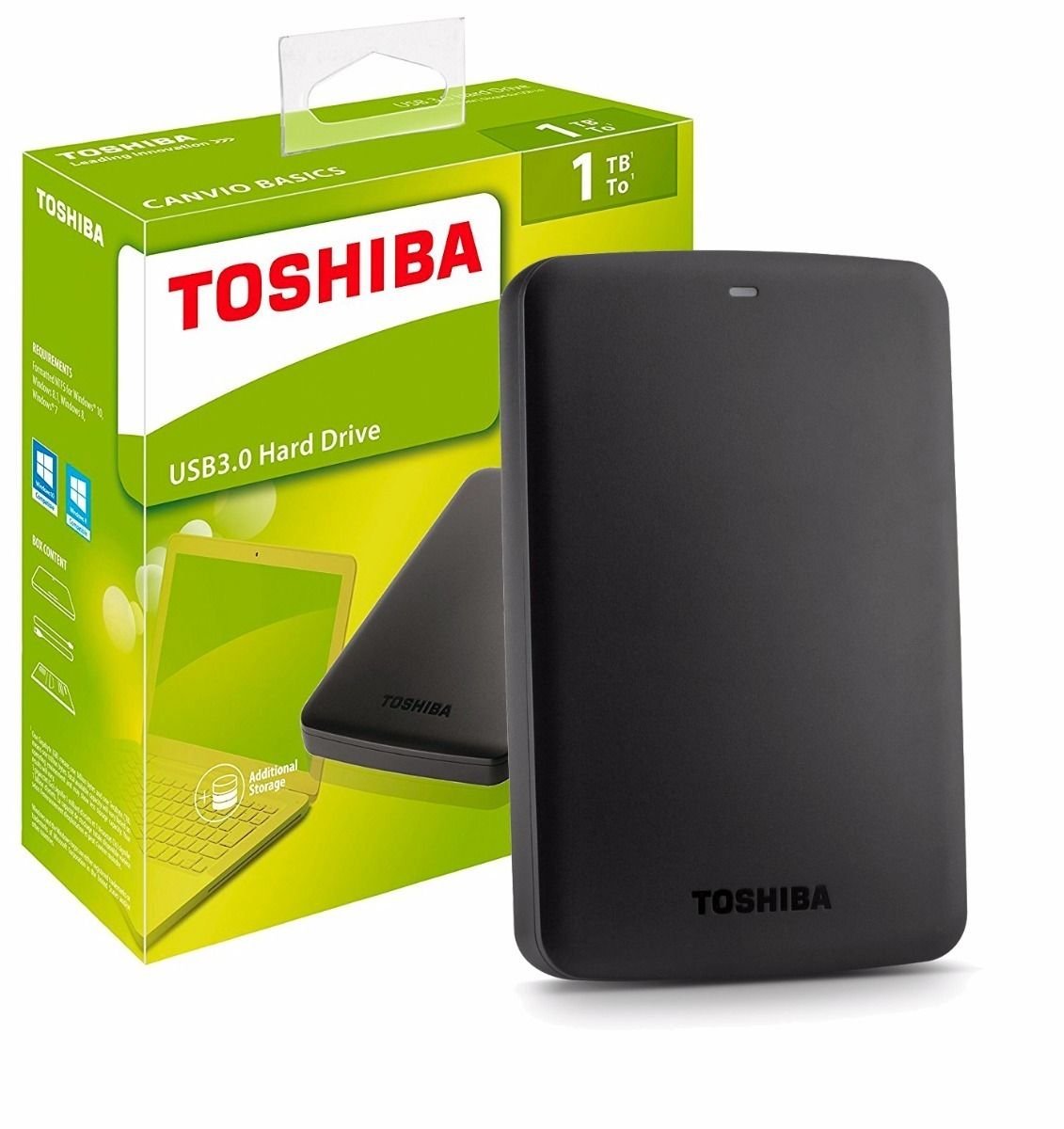 HDD External 1TB Toshiba Canvio Basic