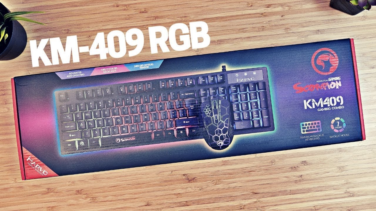 Marvo KM409 Keyboard Mouus Gaming