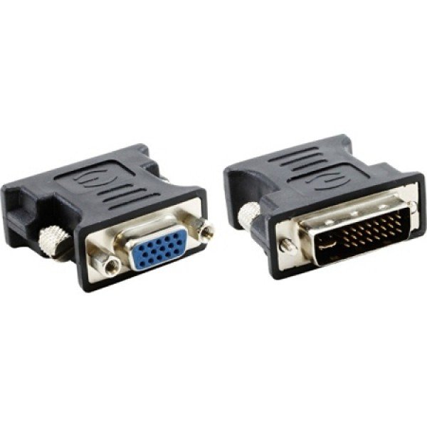 DVI to VGA adapter black