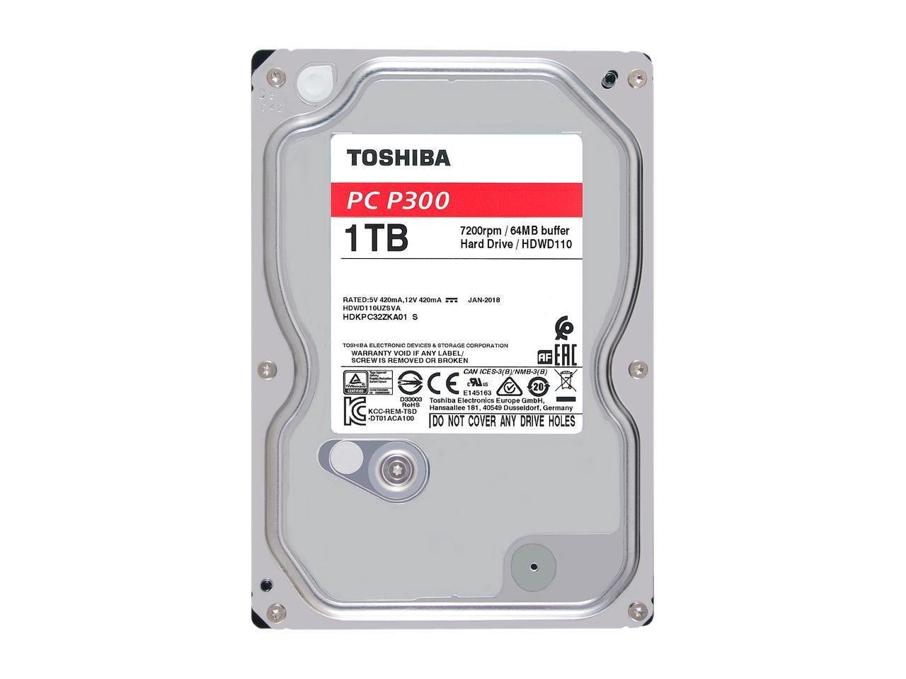 1Tb Toshiba 6Gbs 7200rpm,64MB